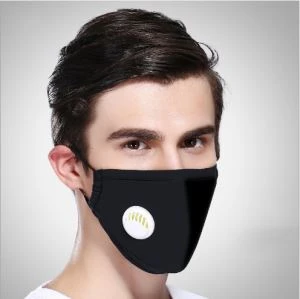 Proti znečištění ústní maska ​​PM2,5, prachový respirátor pro opakované použití, bavlna, unisexová ústní mufle